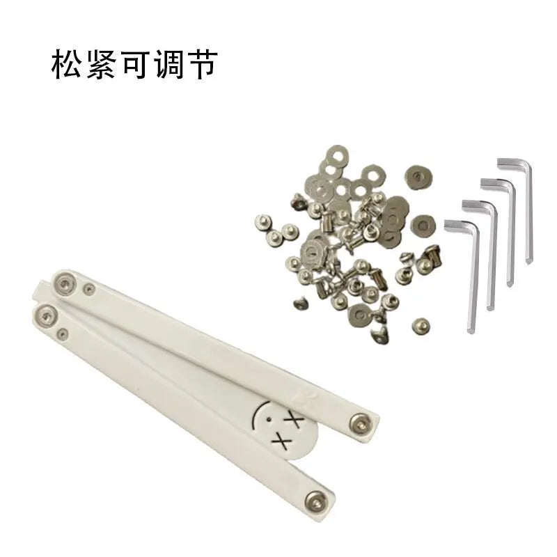 Plastic Butterfly Knife for Beginners, Swinging Hands, Fancy Plastic Butterfly Knife, UV Printing