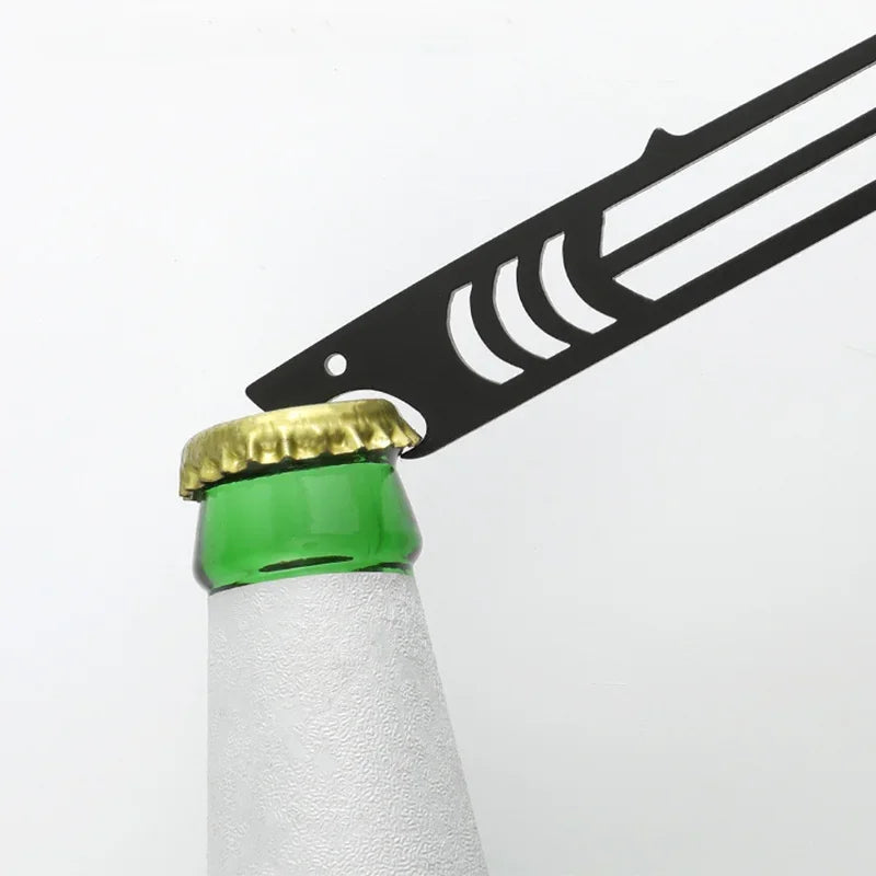 Butterfly Knife Trainer Multifunctional Folding Knife Portable Training Butterfly Knife Opener for Bottle Uncut